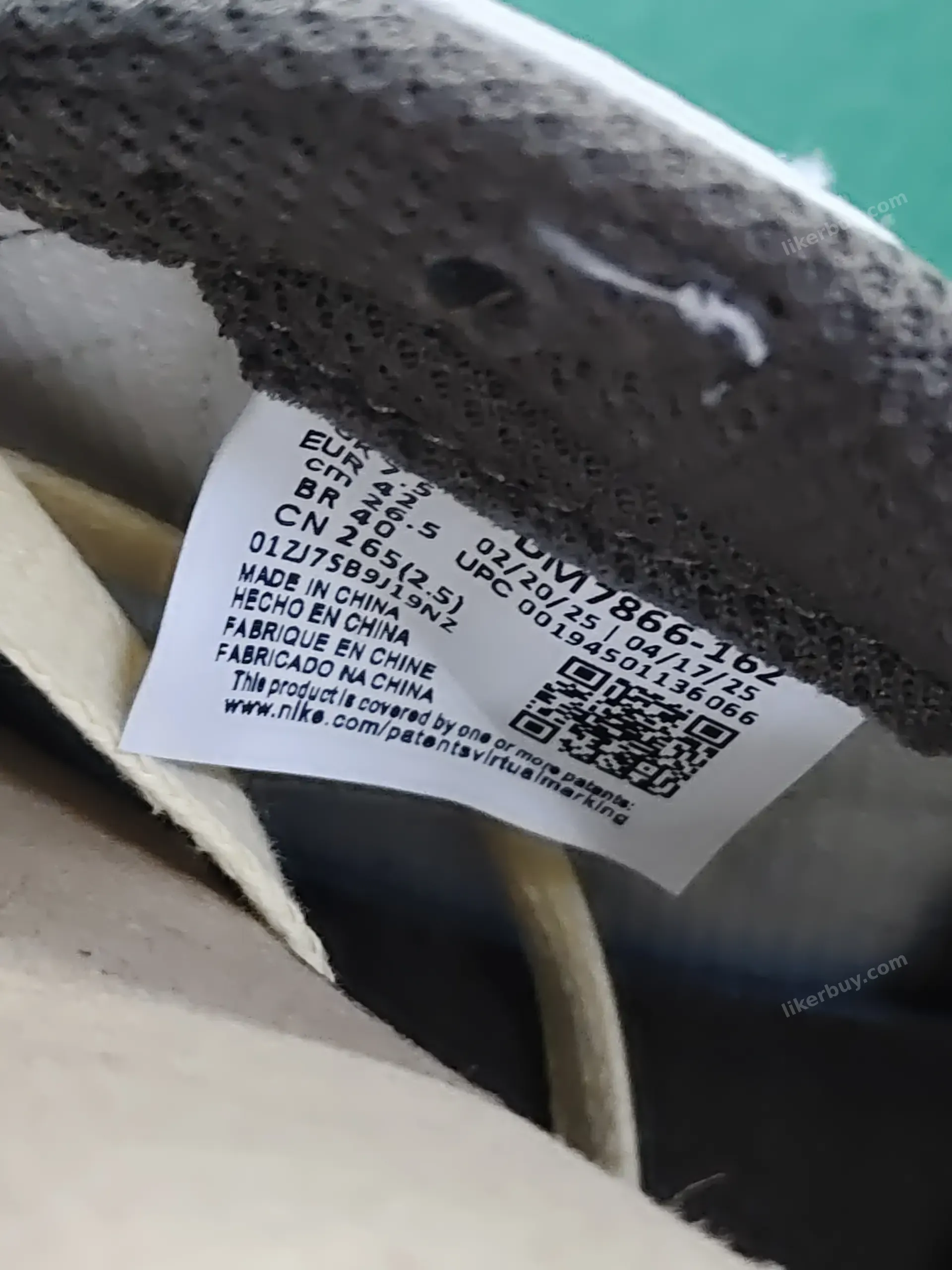 Travis Scott Nike air Jordan 1 aj1 product reference 9