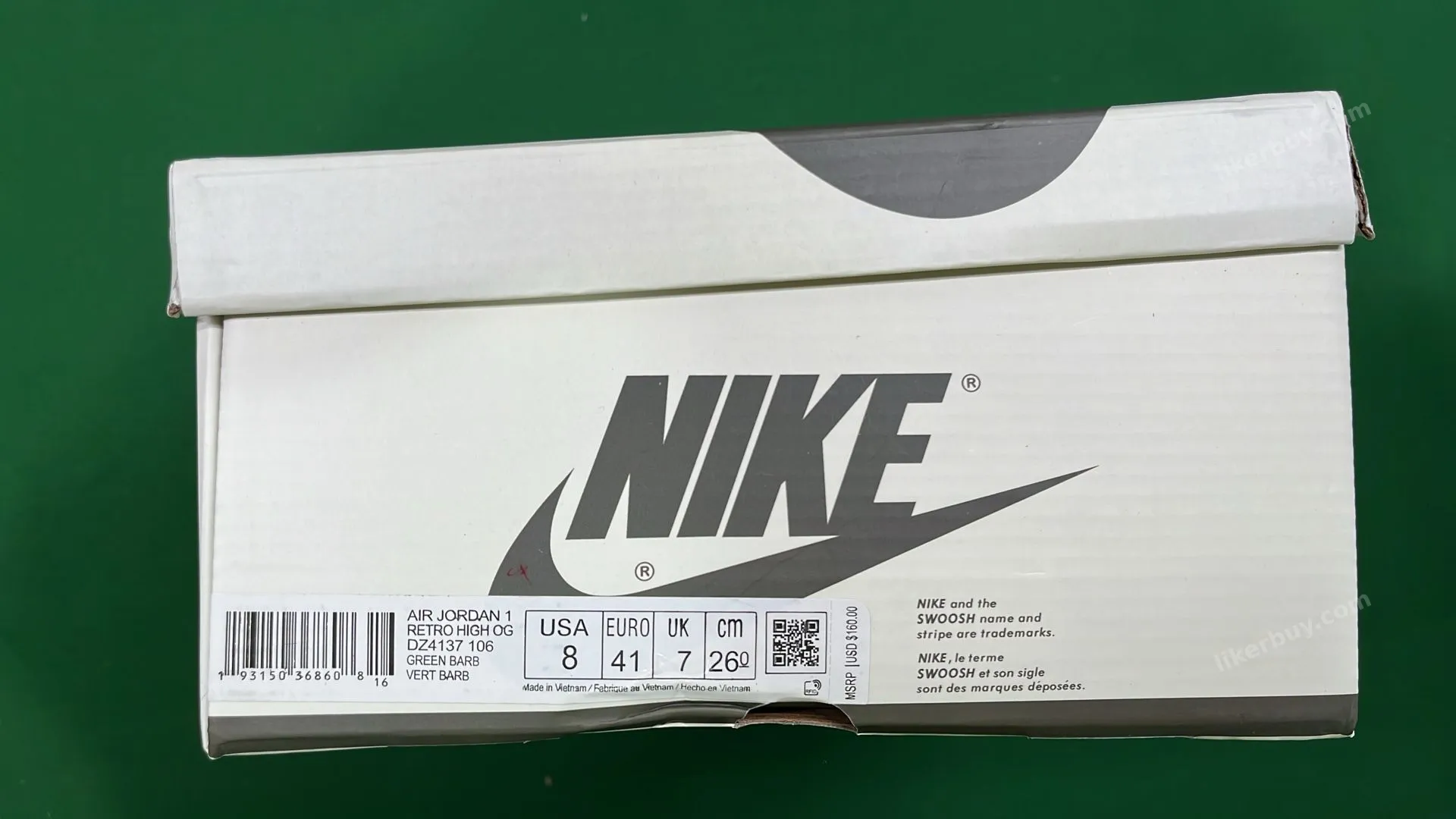 Travis Scott x Nike Air Jordan 1 product reference 11