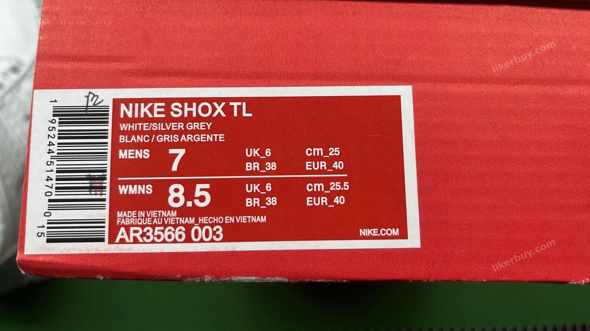 Nike shox tl product reference 5