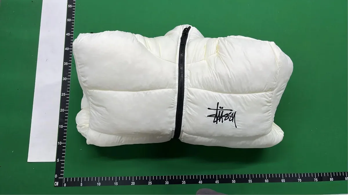1:1 original Stussy Down Jacket QC photo