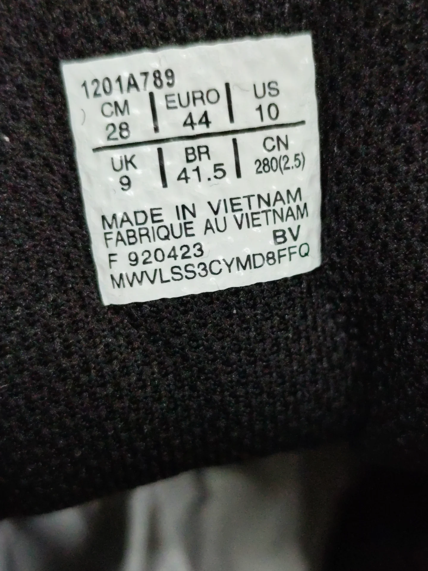 Asics shoes (11 CP) QC photo