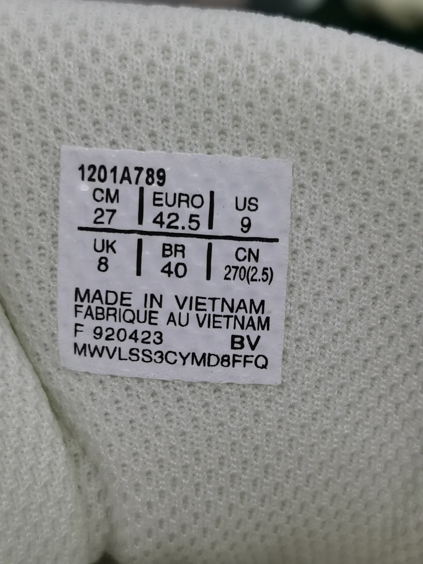 Asics shoes (11 CP) QC photo
