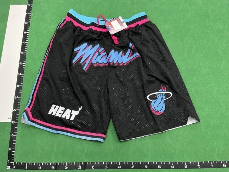 NBA Miami Basketball Shorts (40CP) QC photo