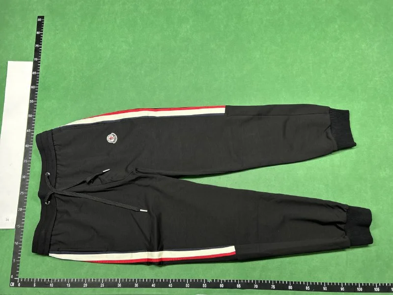 TMoncler Pants White Black Green QC photo