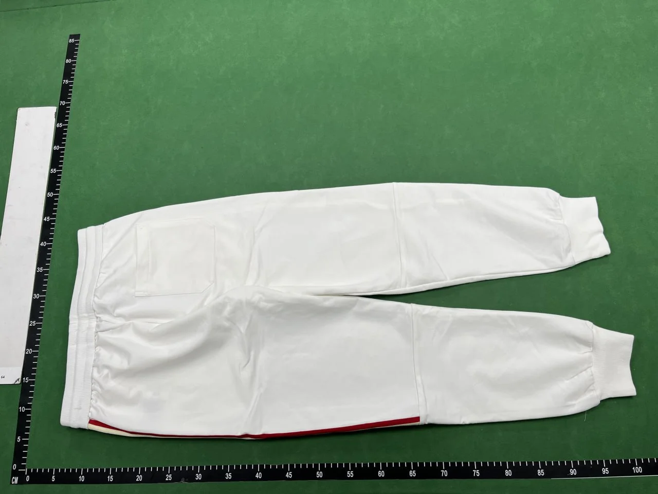 TMoncler Pants White Black Green QC photo