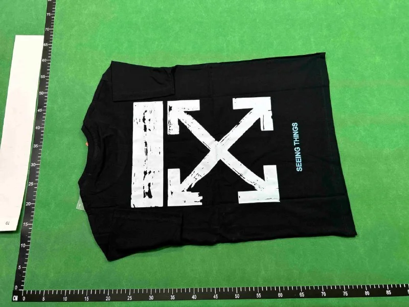 Off-white T-shirt TEE QC photo