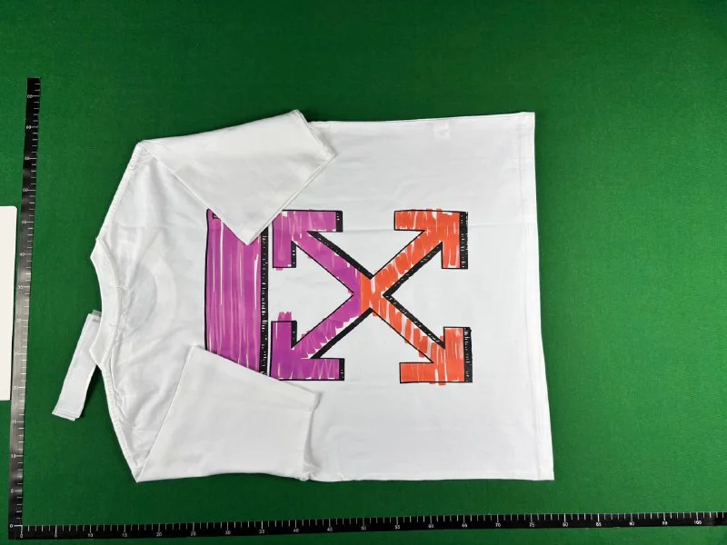 Off-white T-shirt TEE QC photo