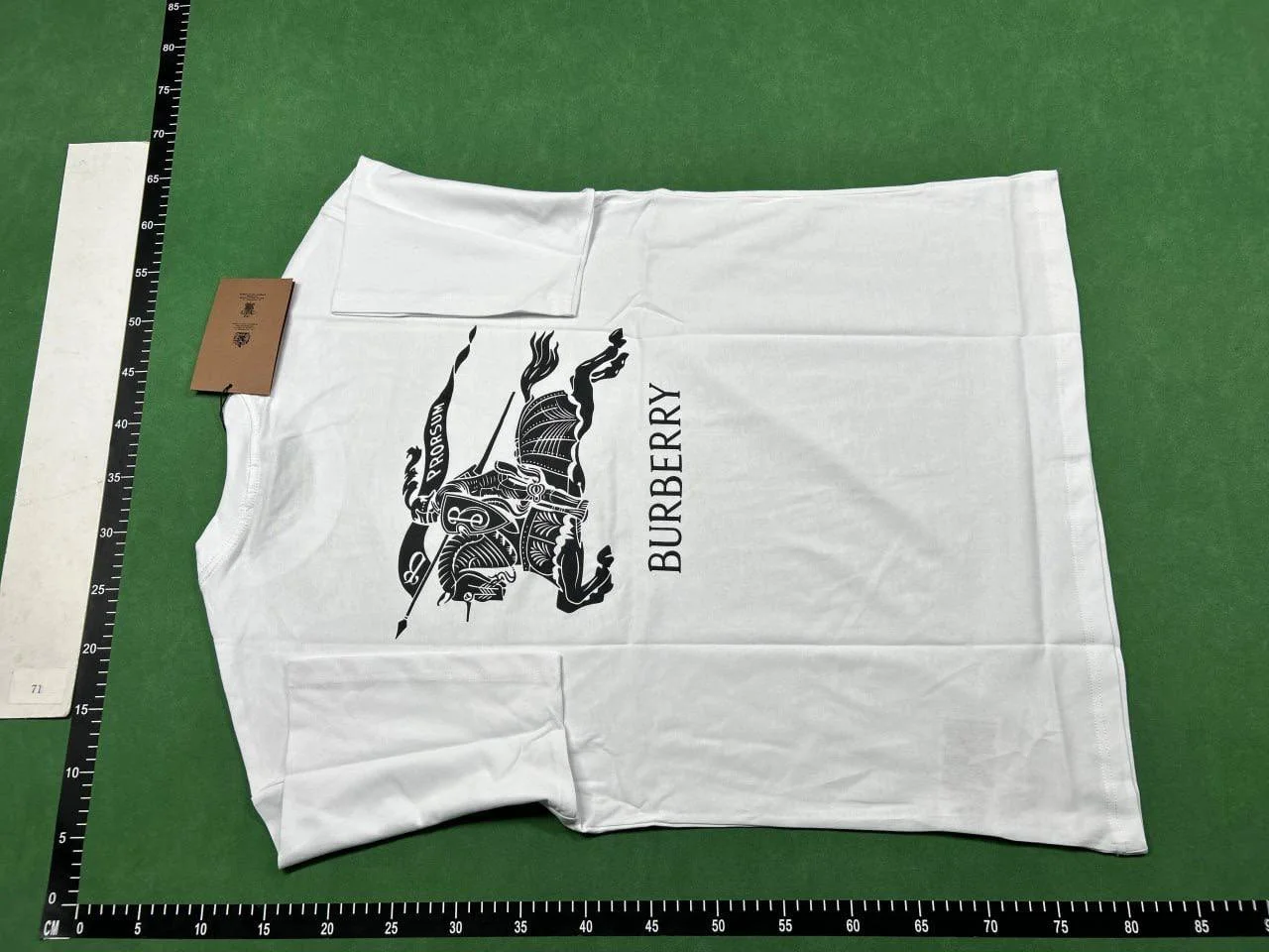 Burberry T-shirt short sleeve High version QC photo