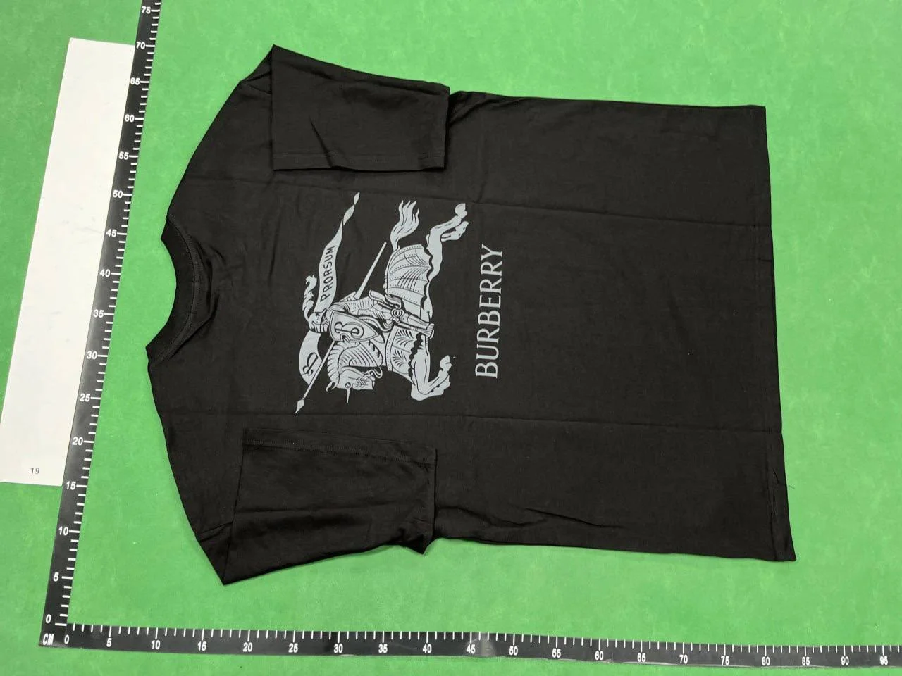 Burberry T-shirt short sleeve High version QC photo