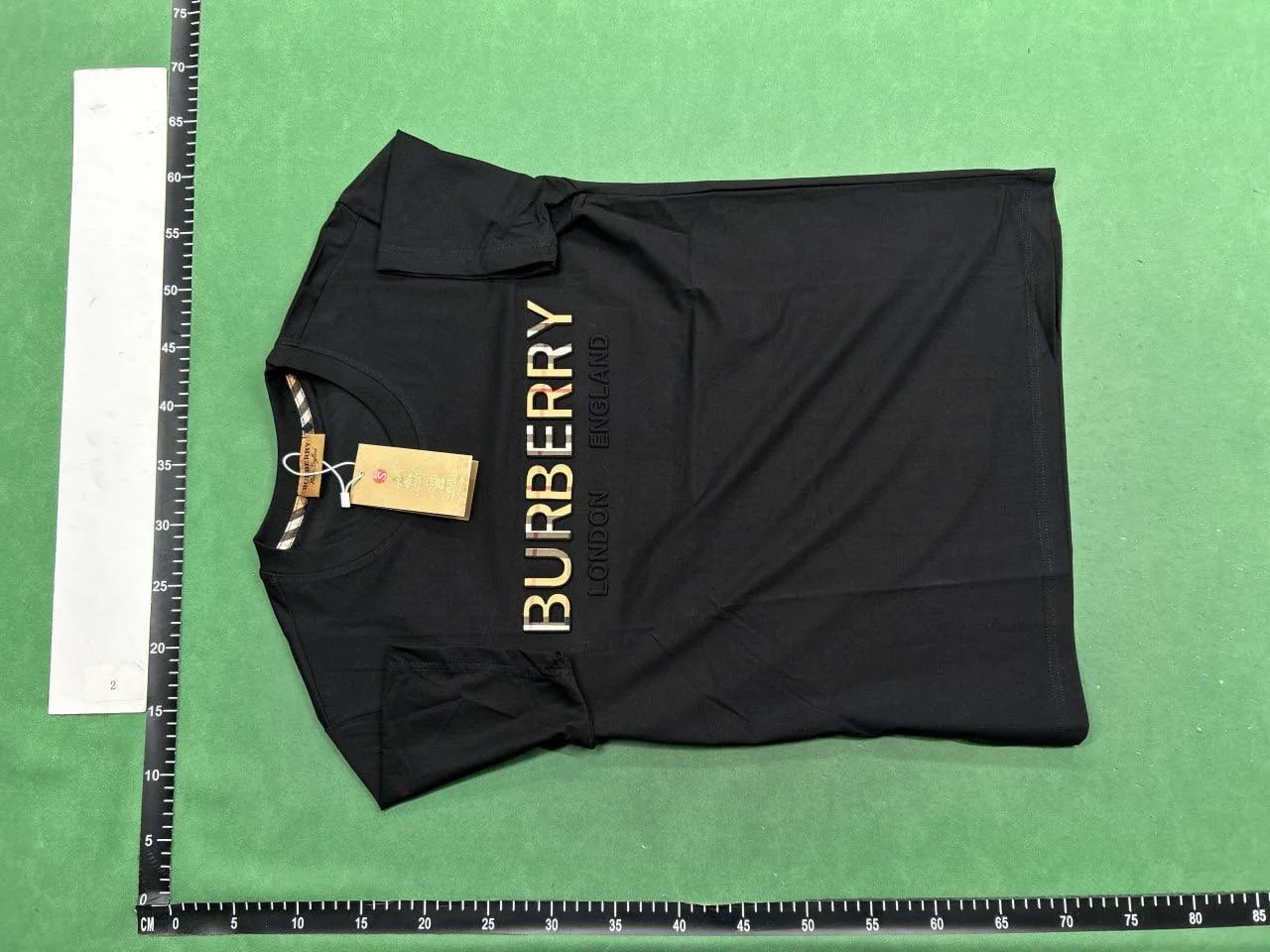 Burberry T-shirt short sleeve High version QC photo