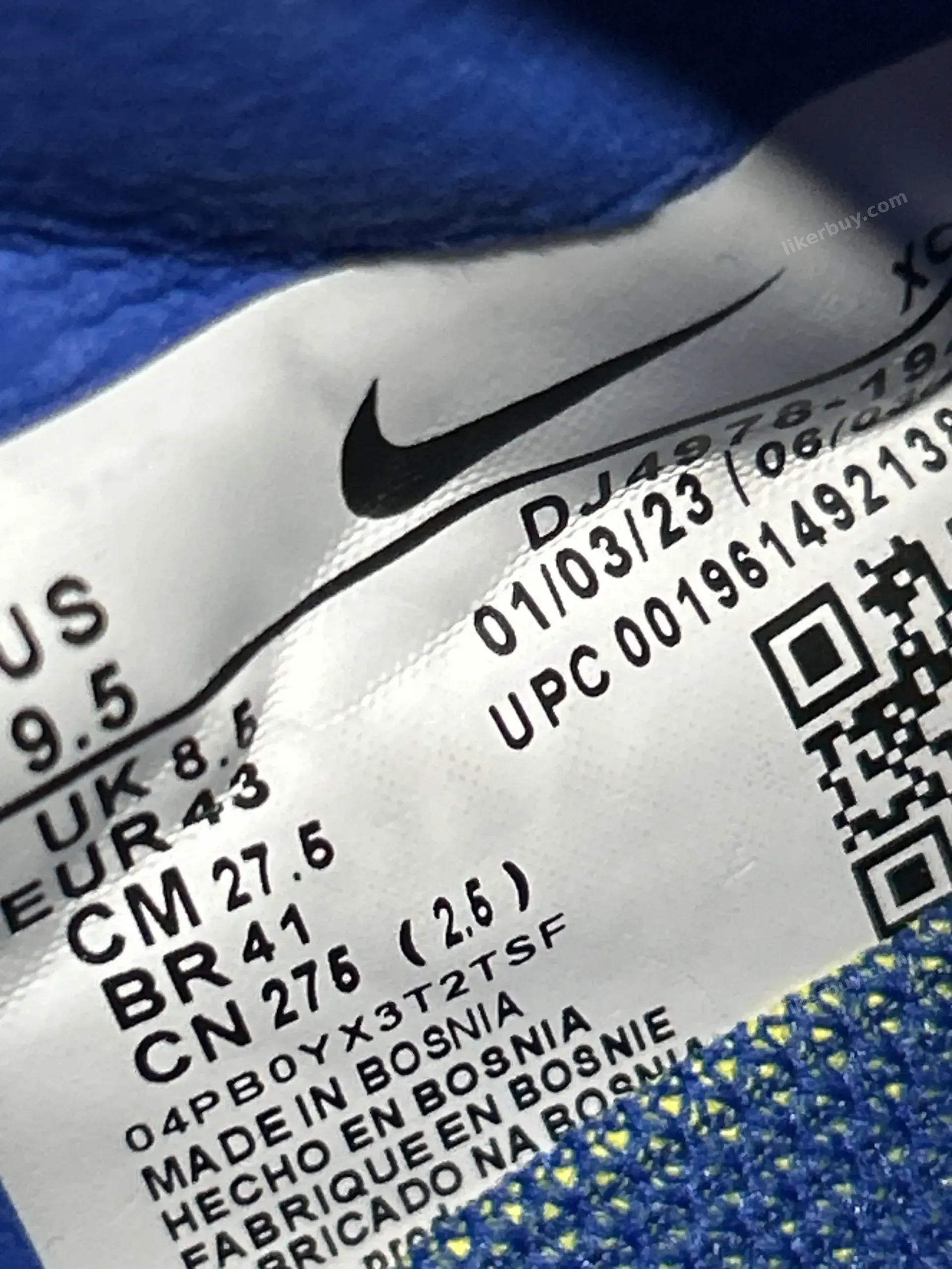 Nike soccer shoes product reference 10