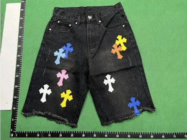 Chrome hearts denim shorts (25 CP) QC photo