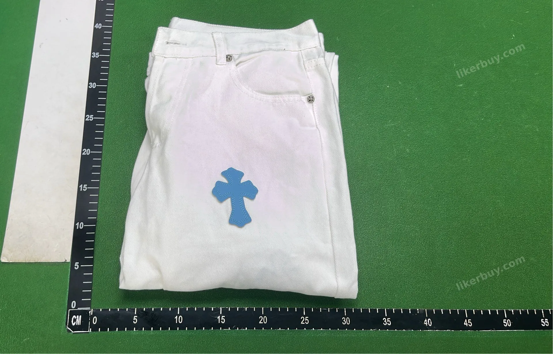 Chrome hearts denim shorts product reference 1