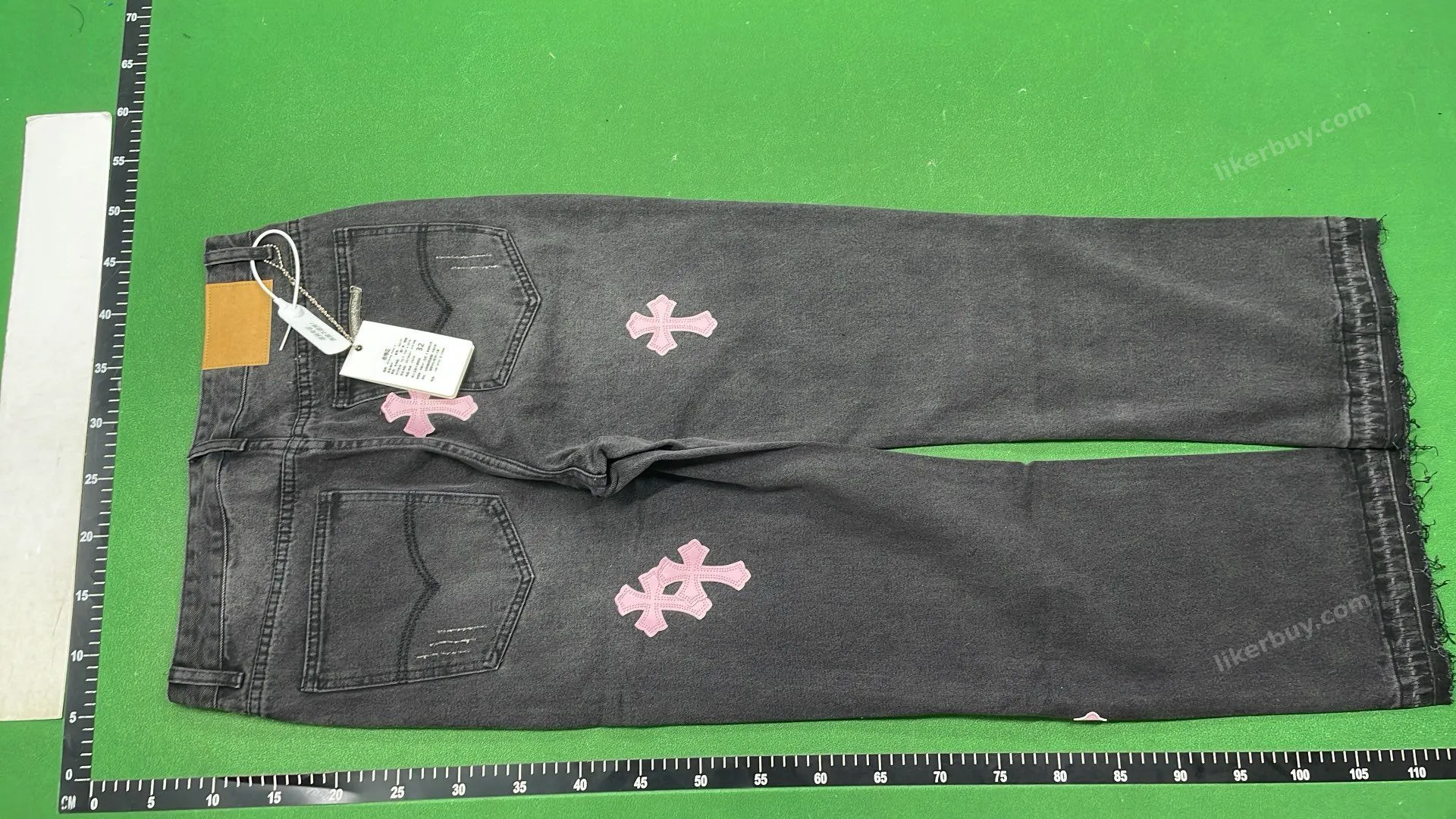 Chrome hearts denim shorts product reference 6
