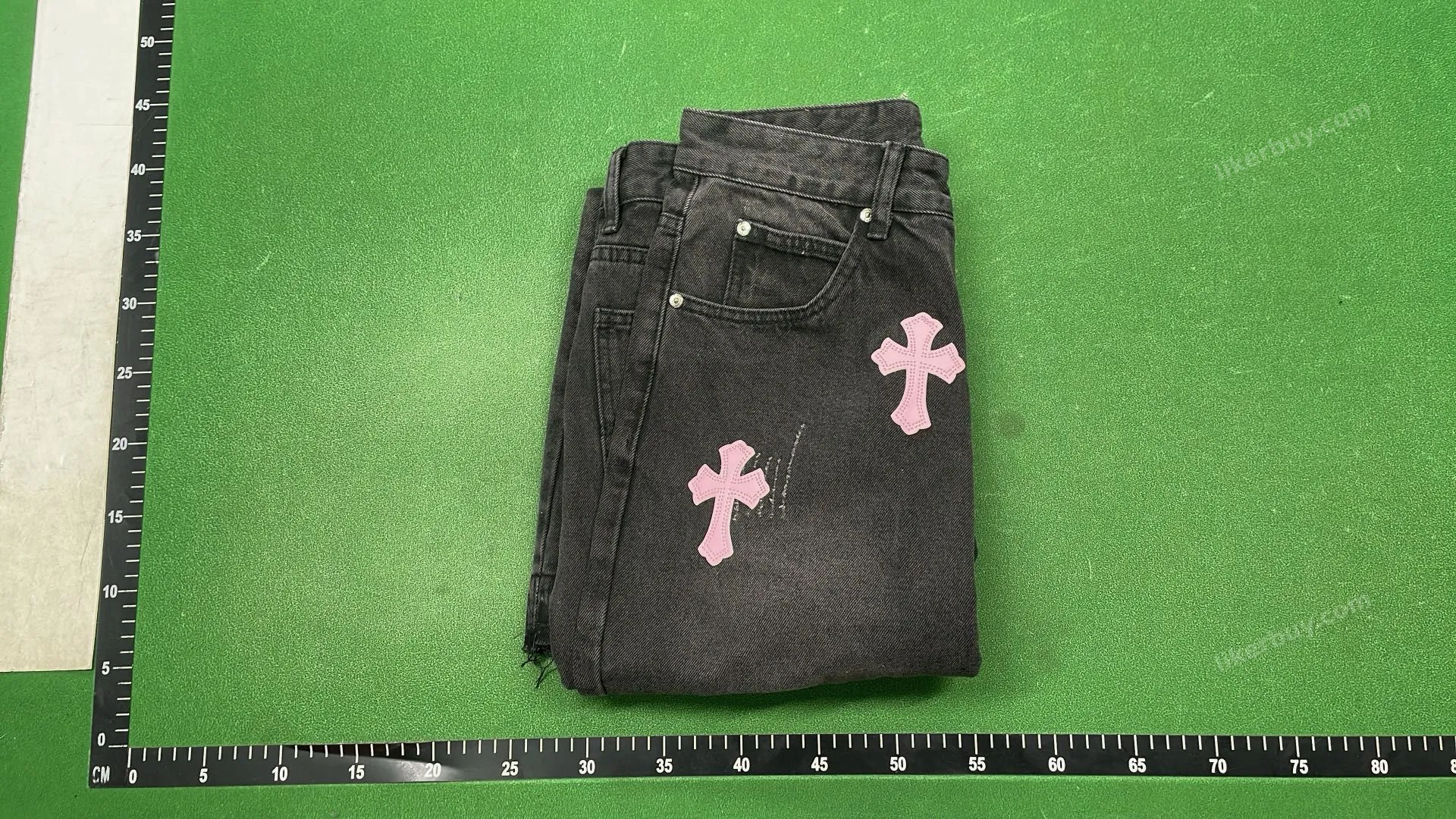 Chrome hearts denim shorts product reference 5