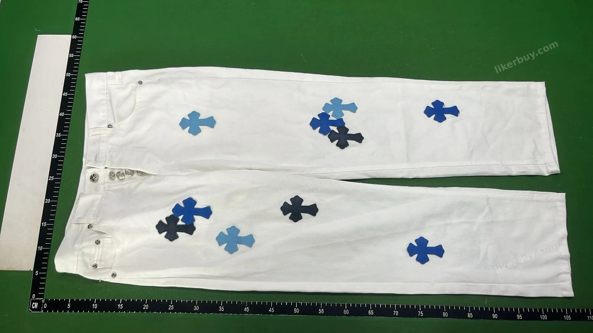 Chrome hearts denim shorts product reference 3