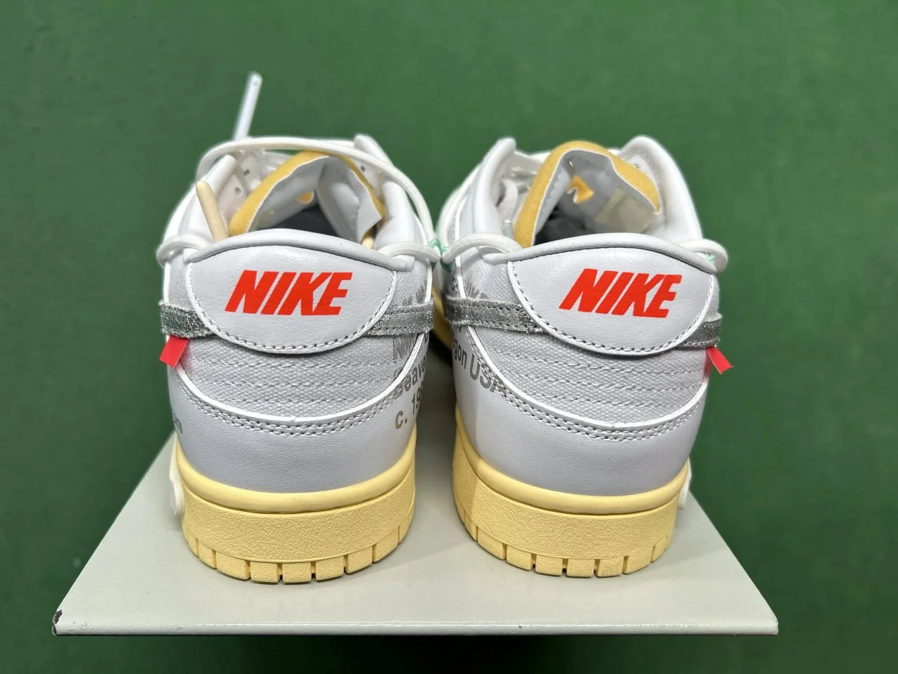 original quality Nike Dunk Low Off-White QC photo