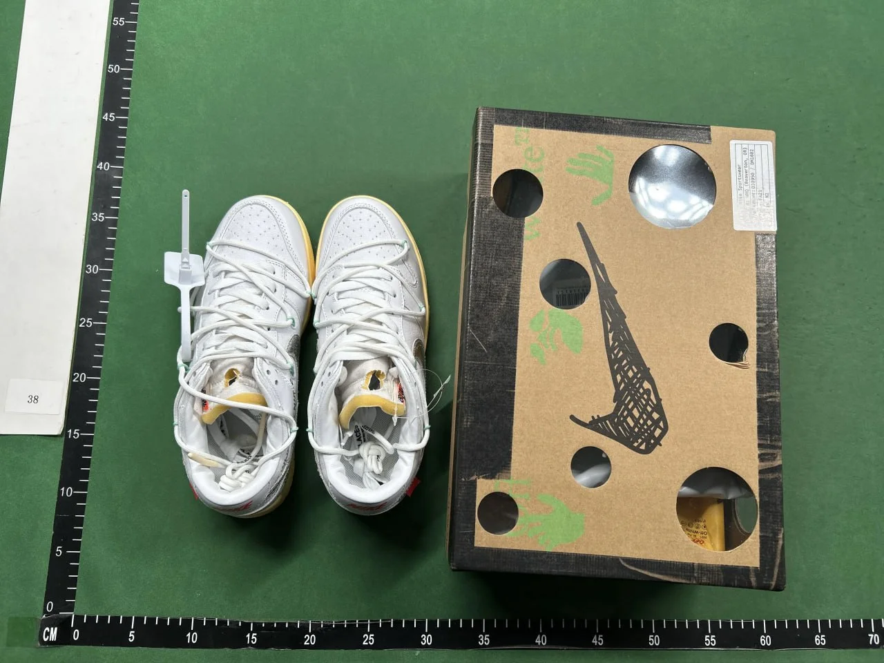 original quality Nike Dunk Low Off-White QC photo
