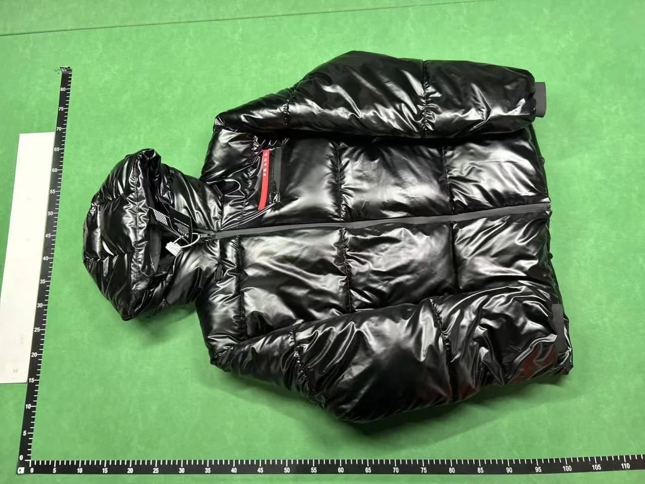 Designer down jacket QC photo