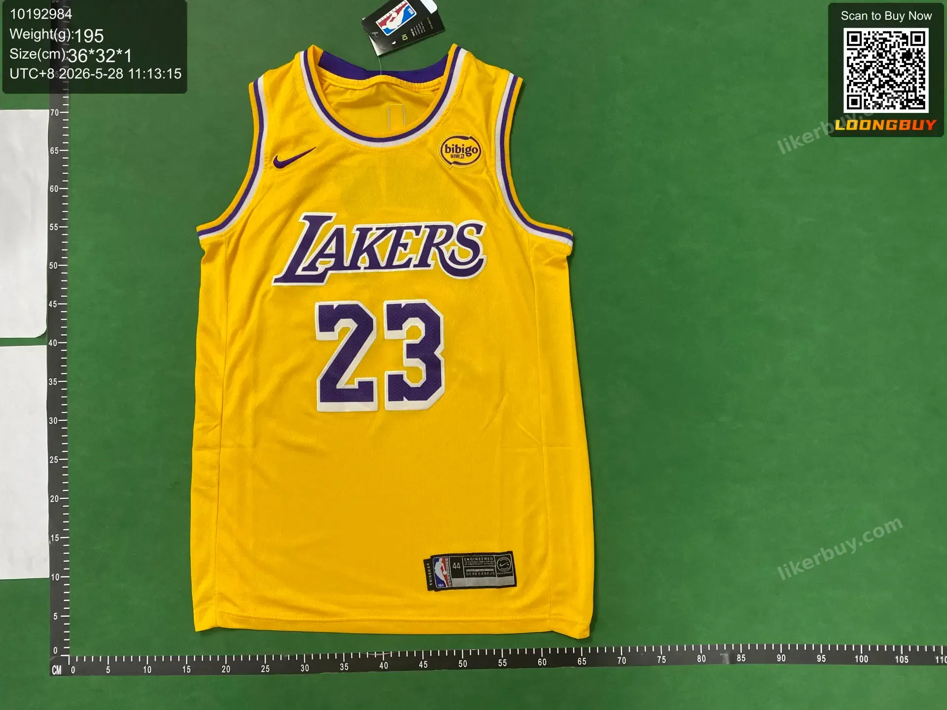 NBA Lakers Warriors Jerseys product reference 6
