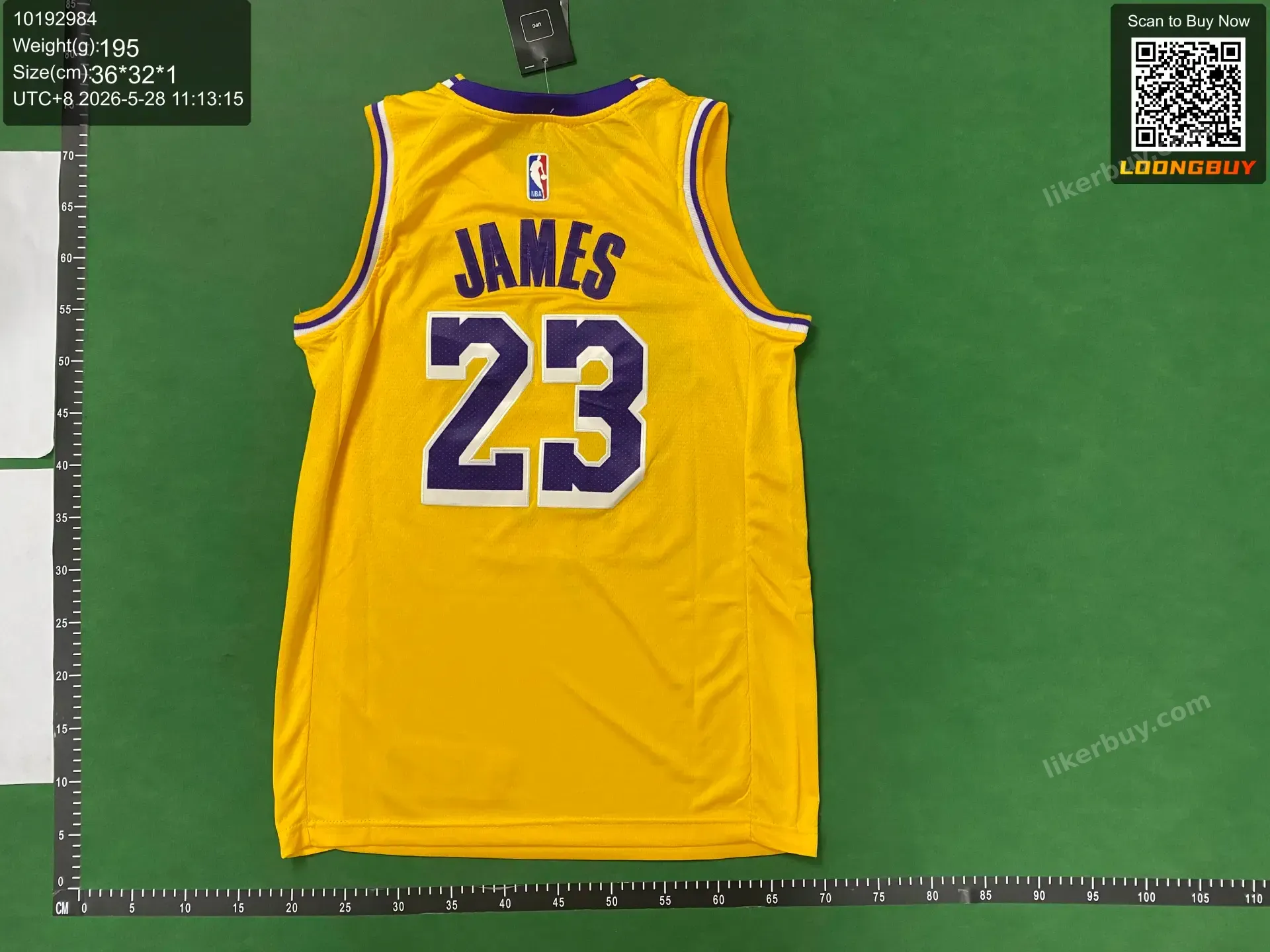 NBA Lakers Warriors Jerseys product reference 5