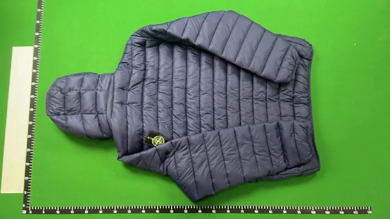 Stone Island down jacket QC photo