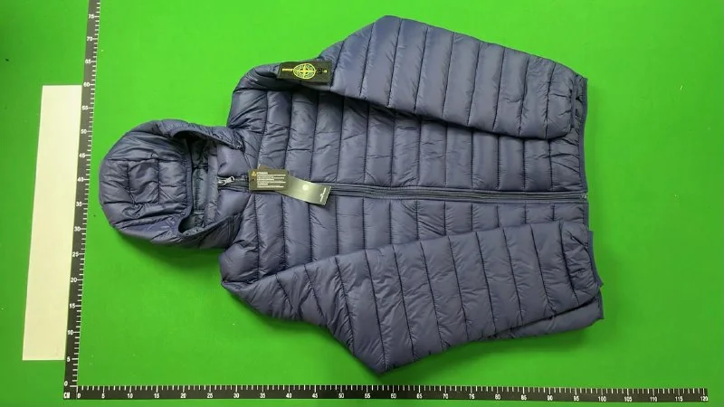 Stone Island down jacket QC photo