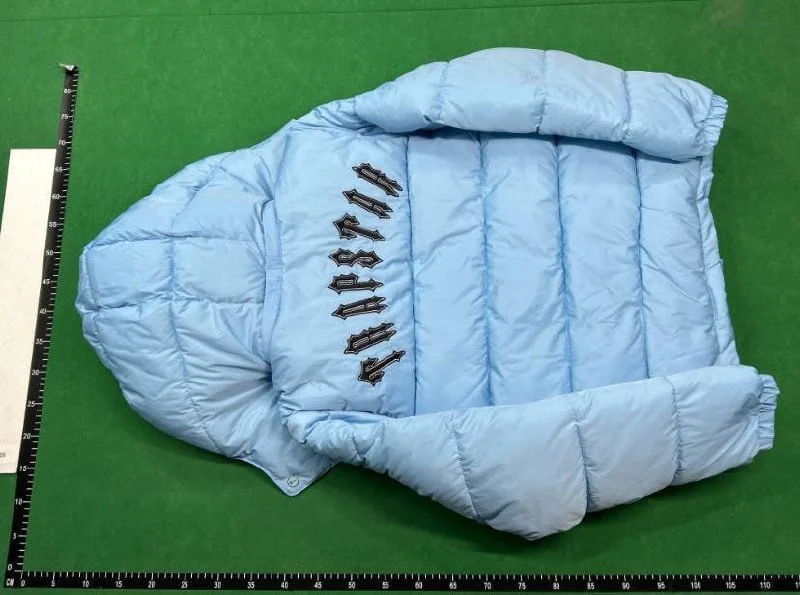 trapstar down jacket 1:1（100%Goose down ） QC photo