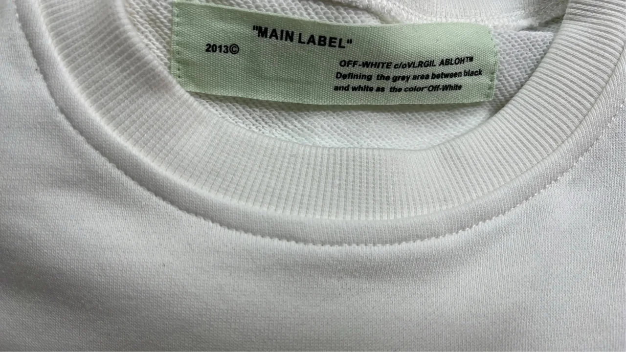 Off White Sweatshirt（37+ Styles） QC photo