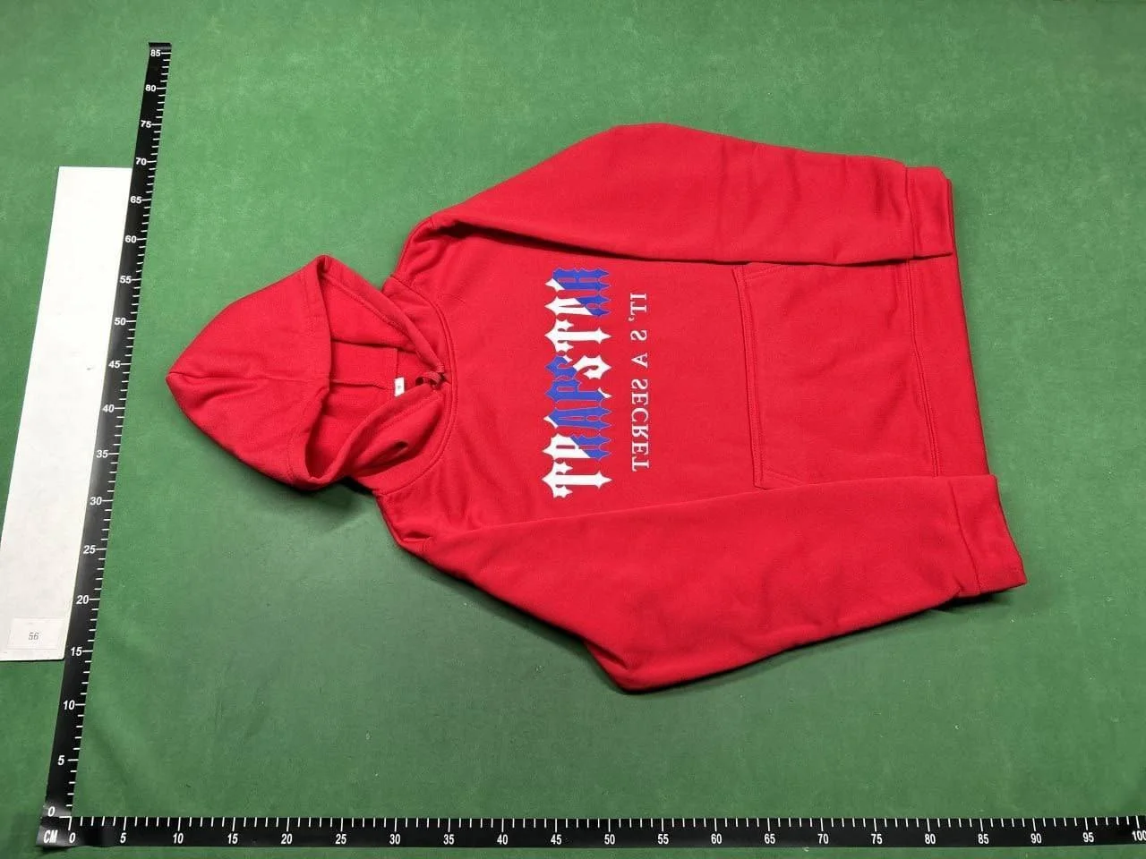 Trapstar suit QC photo