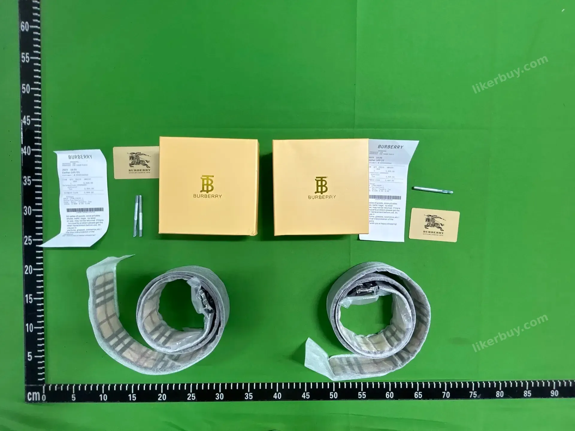 Fendi & Burberry & Louis Vuitton & Gucci belts product reference 7
