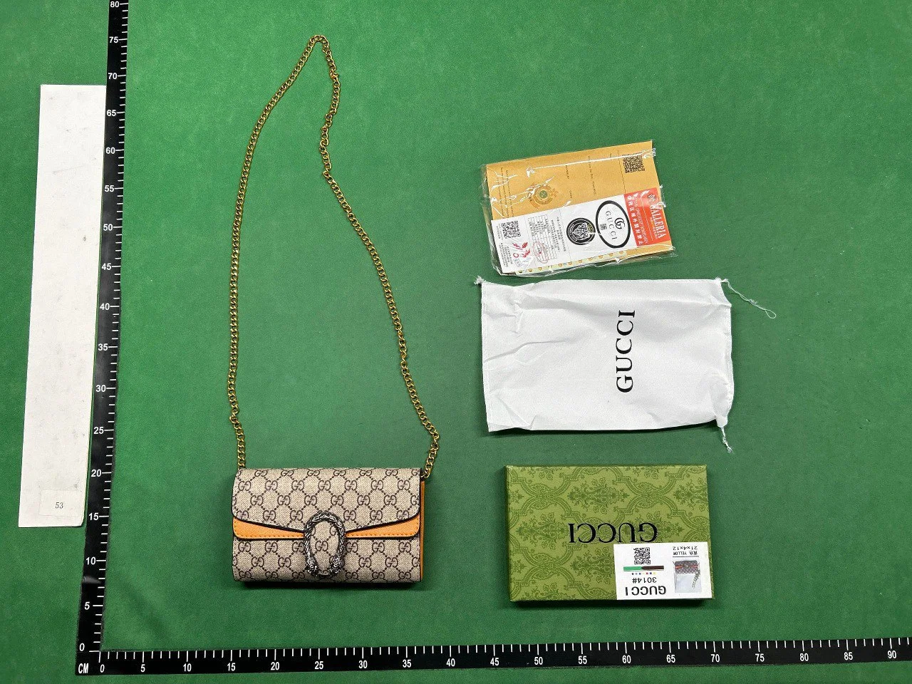Gucci fashion bag QC photo