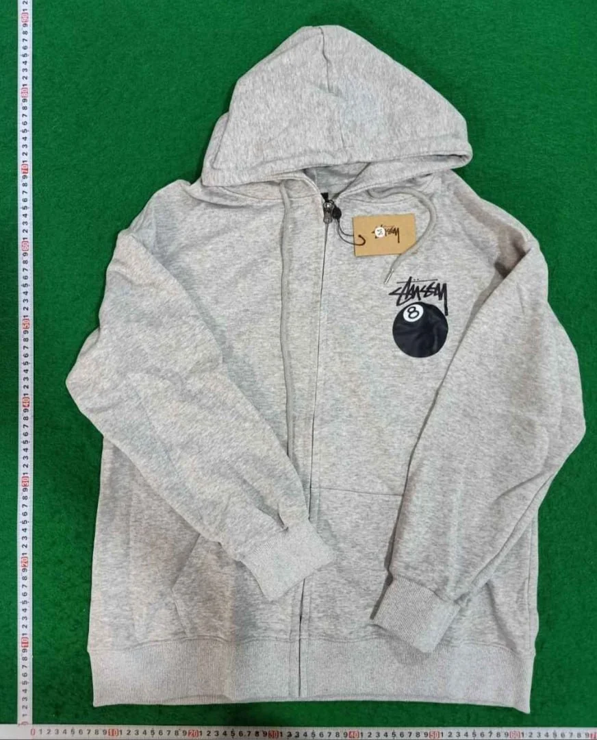 stussy Zippered Hoodie（color 40） QC photo