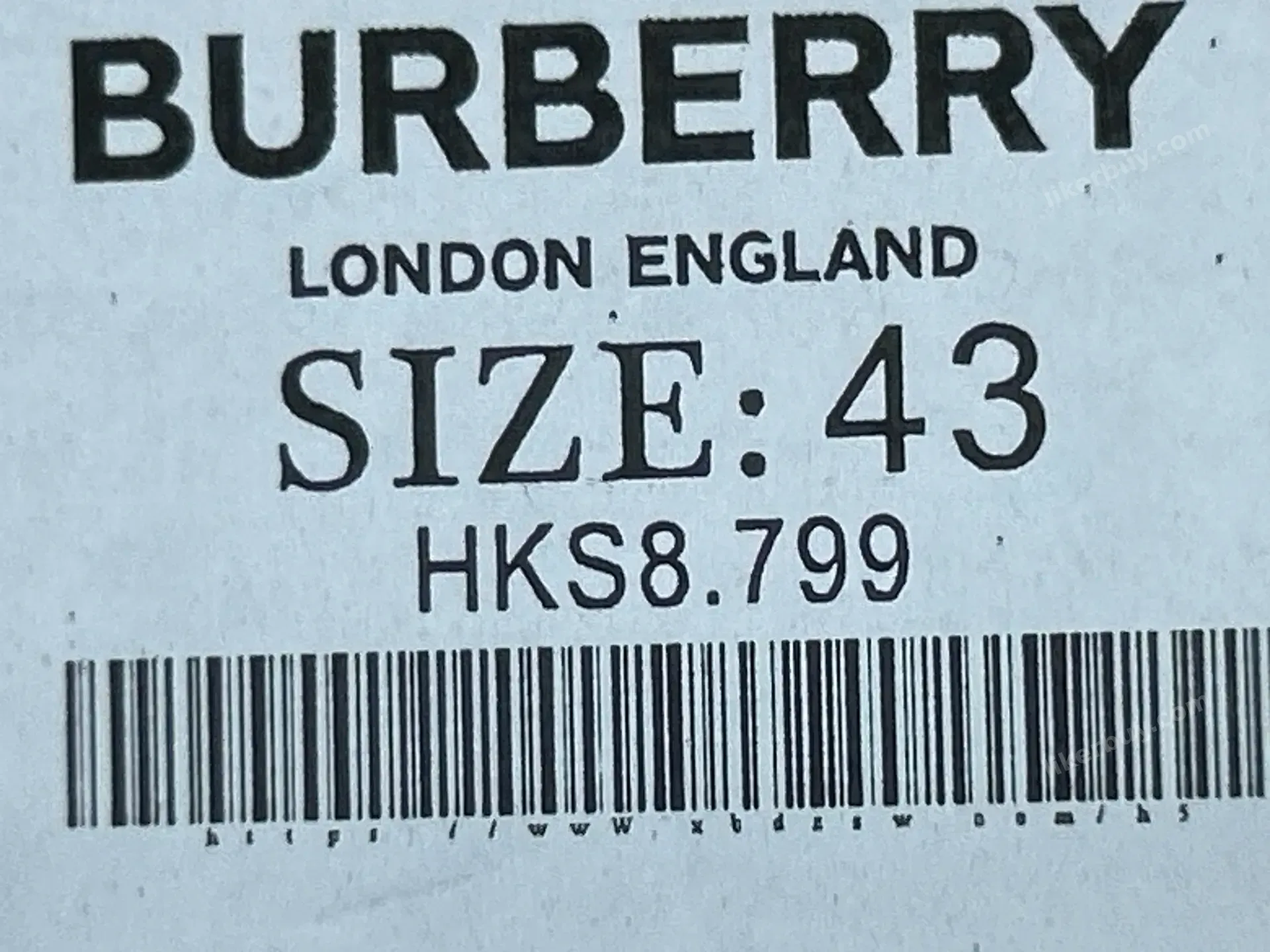Burberry Slides product reference 1