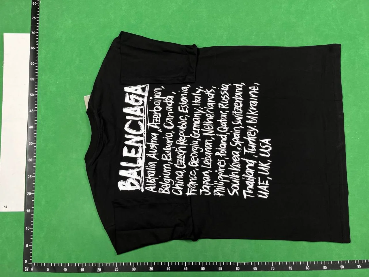 Balenciaga T-shirt Tee QC photo
