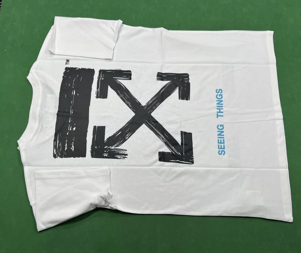 OW Off-white Corteit Suits T-Shirts & Palm Angels shorts Tee QC photo