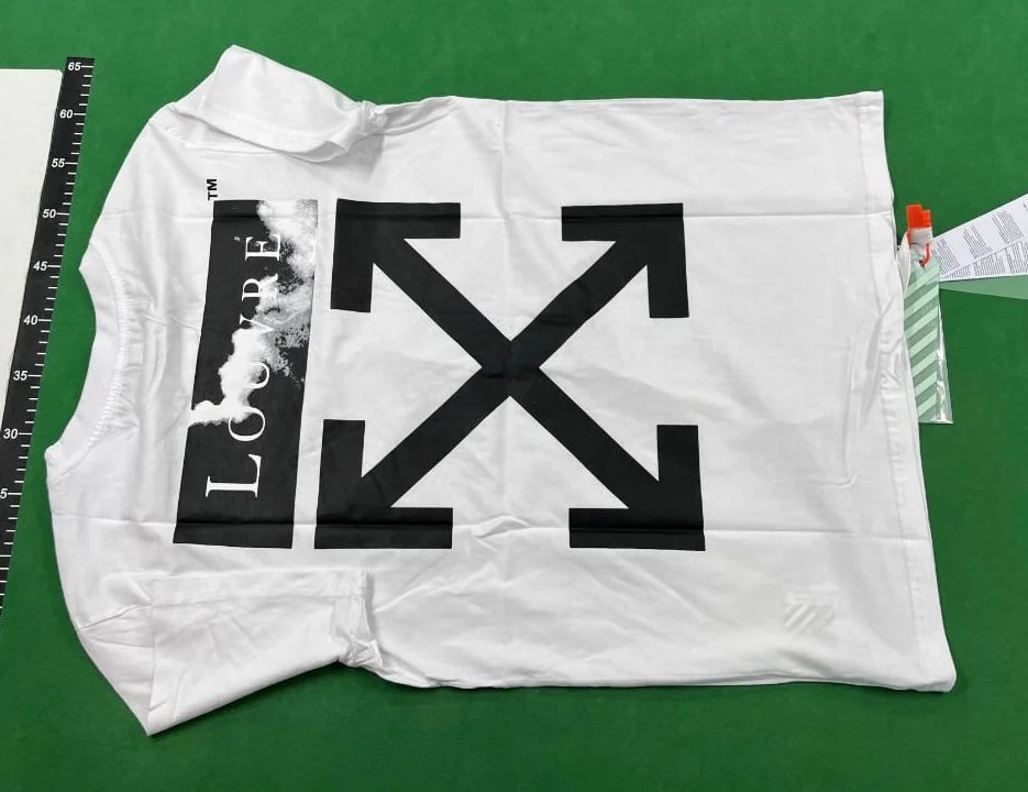 OW Off-white Corteit Suits T-Shirts & Palm Angels shorts Tee QC photo