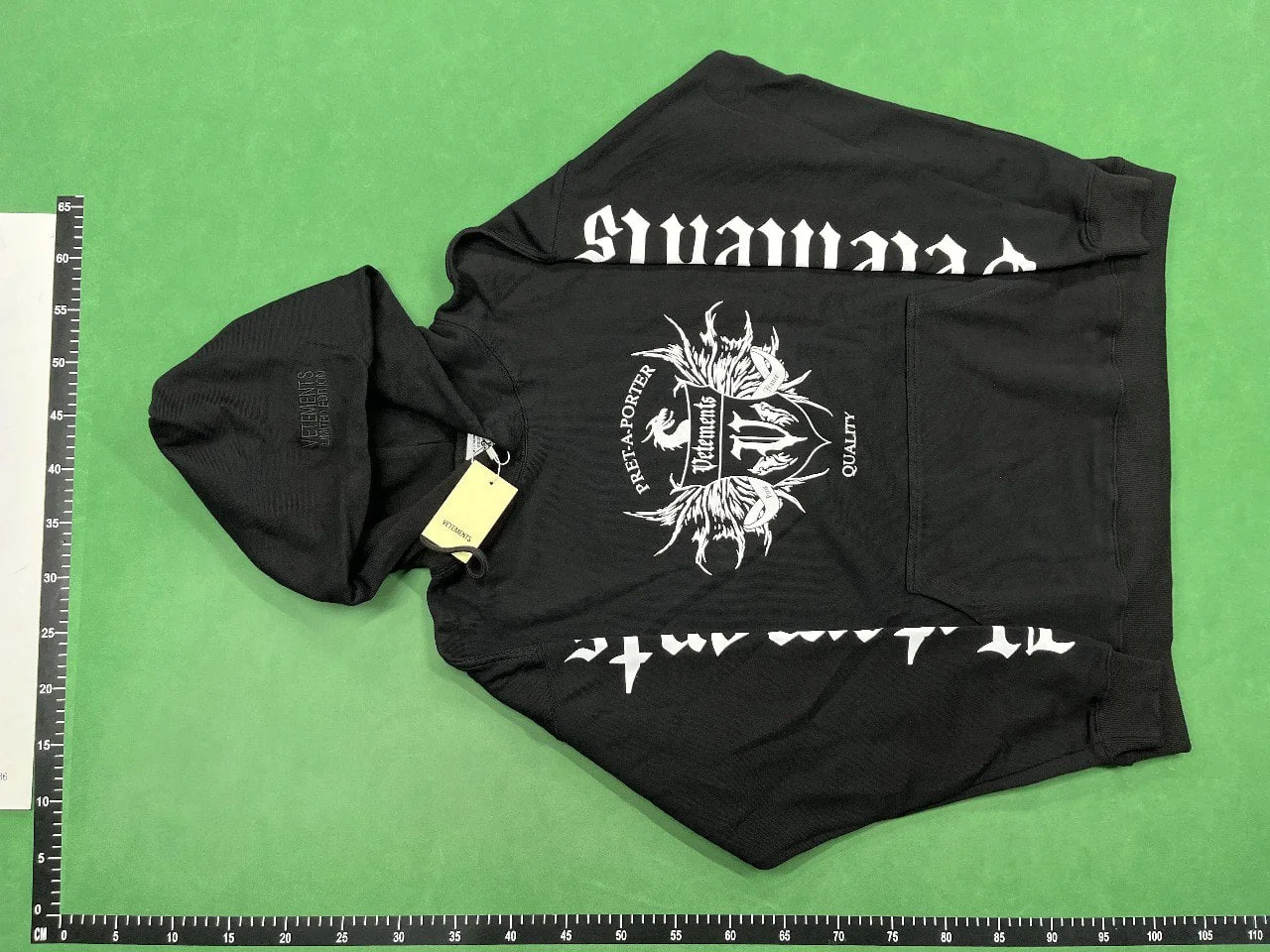 Vetements hoodie (34 CP) QC photo