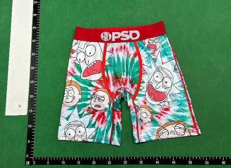 PSD Men's Boxer Briefs with Vibrant Graphic Prints