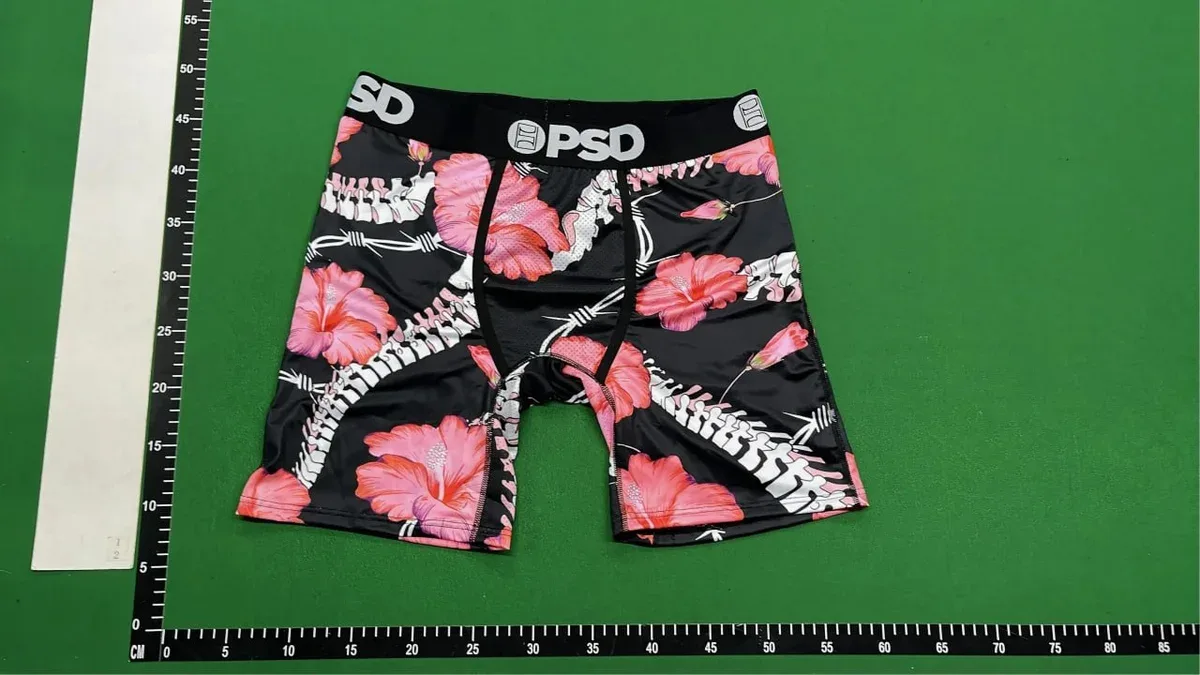 PSD Men's Boxer Briefs with Vibrant Graphic Prints