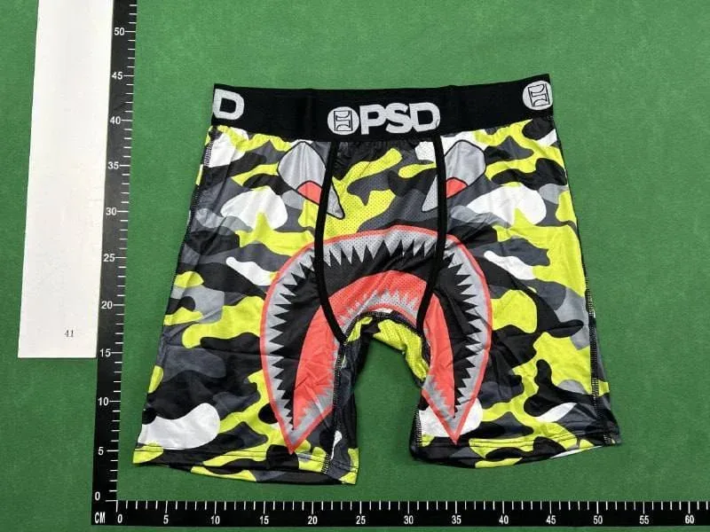 PSD Men's Boxer Briefs with Vibrant Graphic Prints