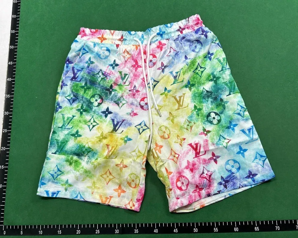 Louis Vuitton Monogram Print Shorts