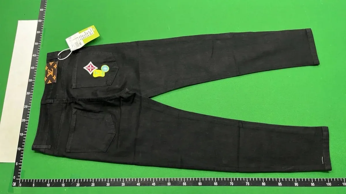 Paito Black Slim-Fit Pants QC photo