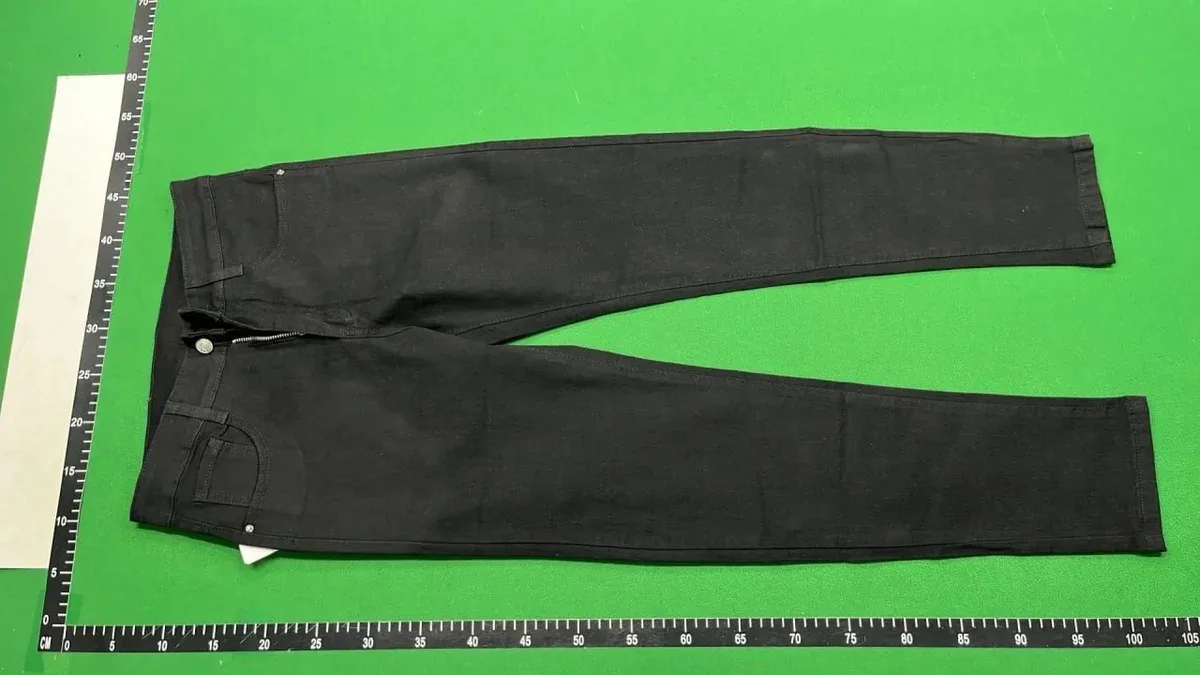 Paito Black Slim-Fit Pants QC photo