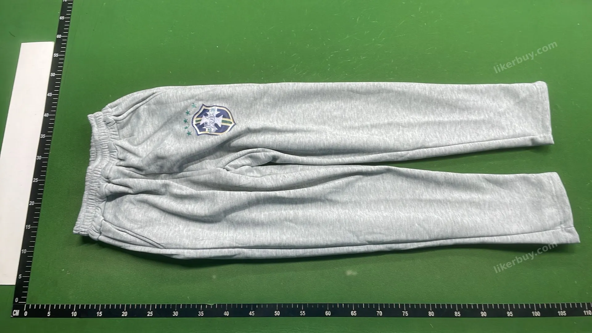 Gray Brazil Football Club Hoodie and Pants Set QC photo