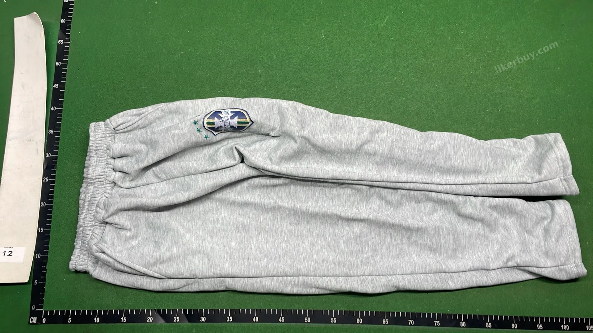 Gray Brazil Football Club Hoodie and Pants Set QC photo