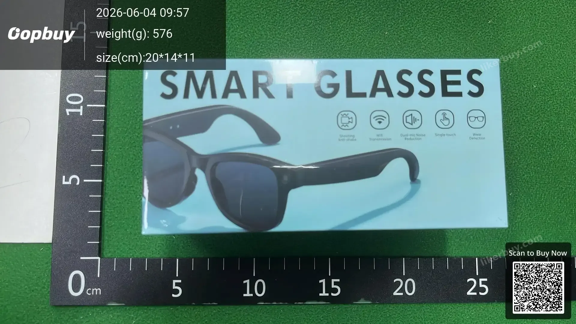 XIQUN M02 Smart Eyewear QC photo