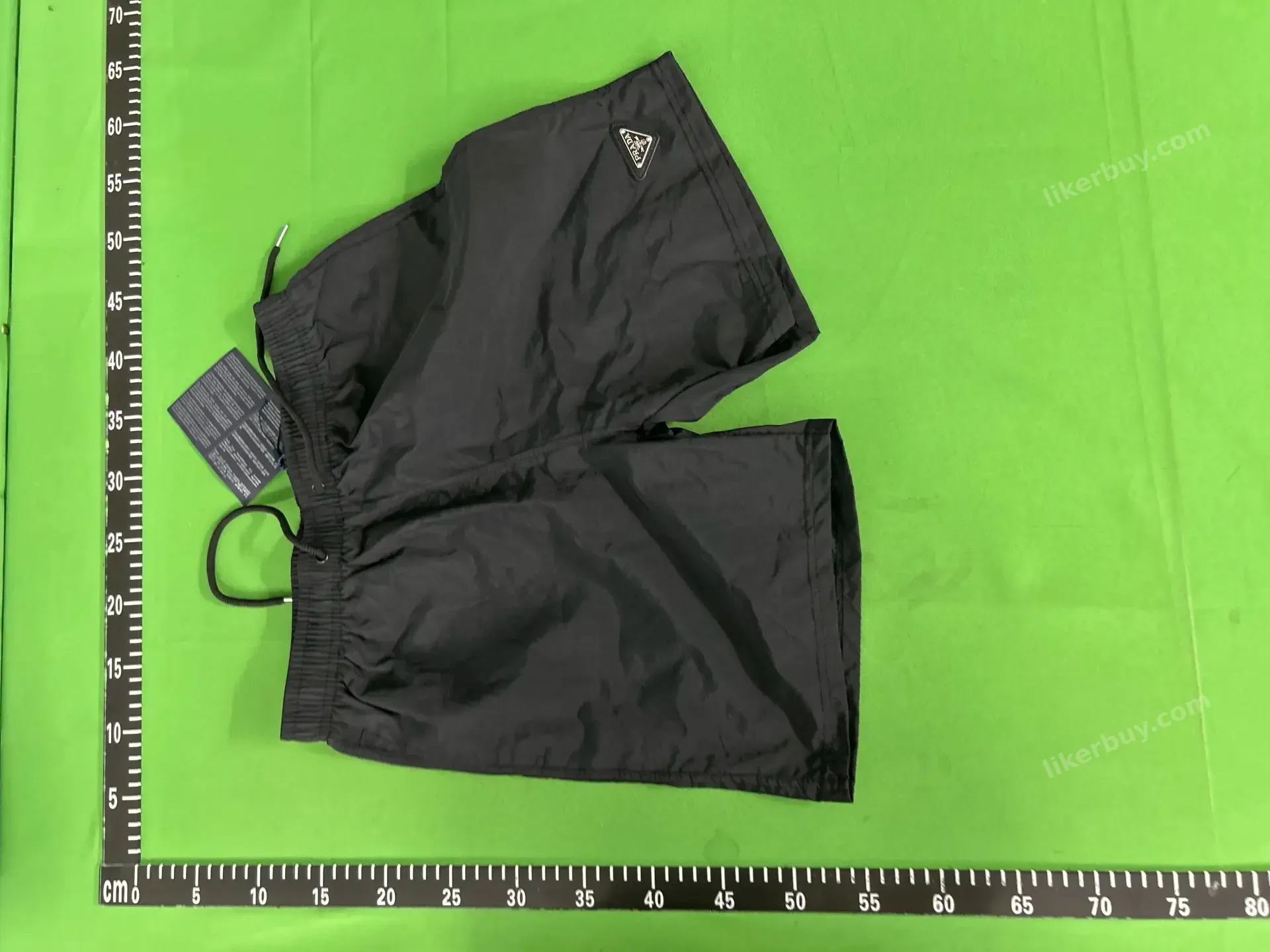 Prada Triangle Patch Shorts QC photo