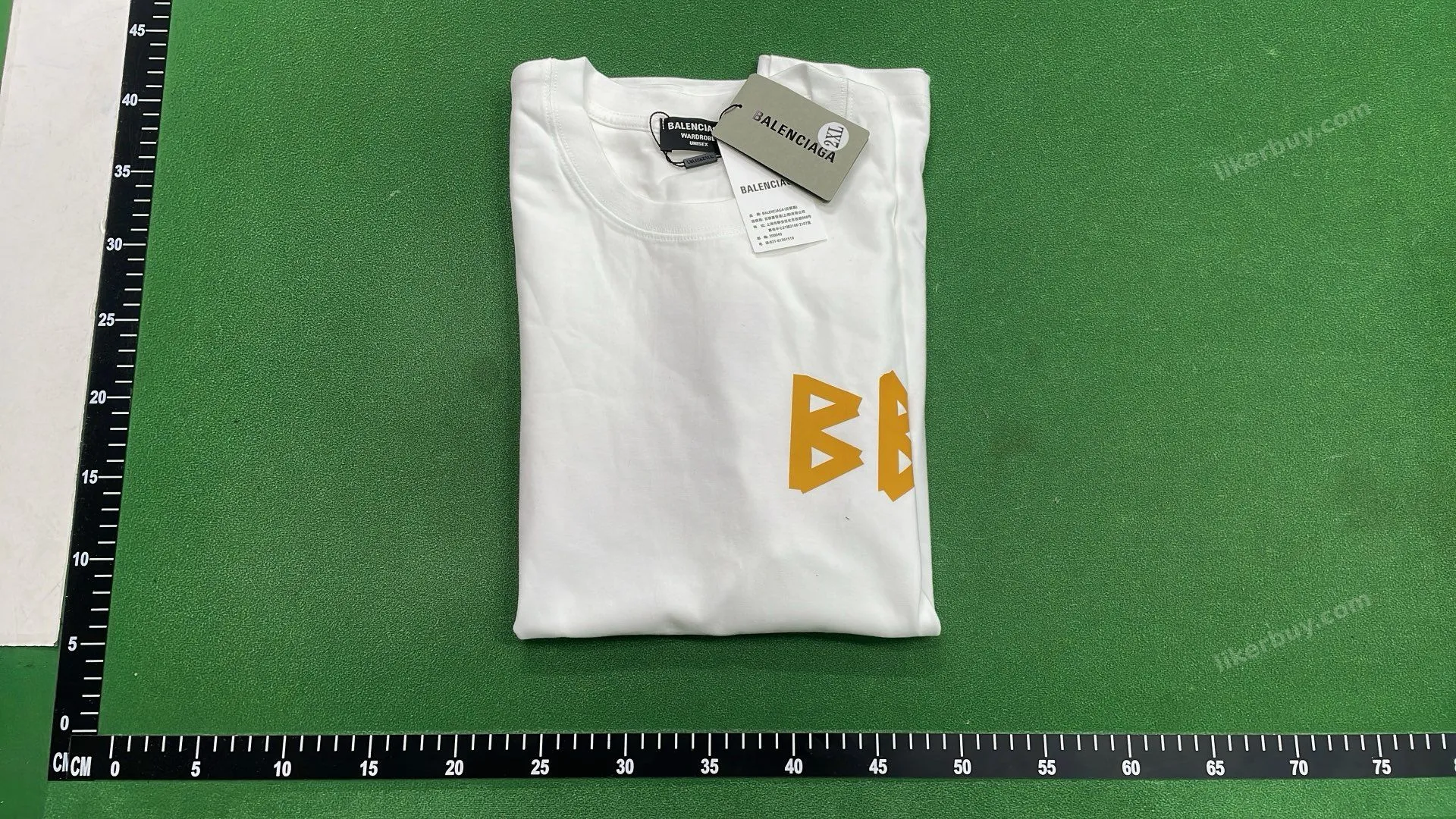 Balenciaga Logo T-Shirt QC photo