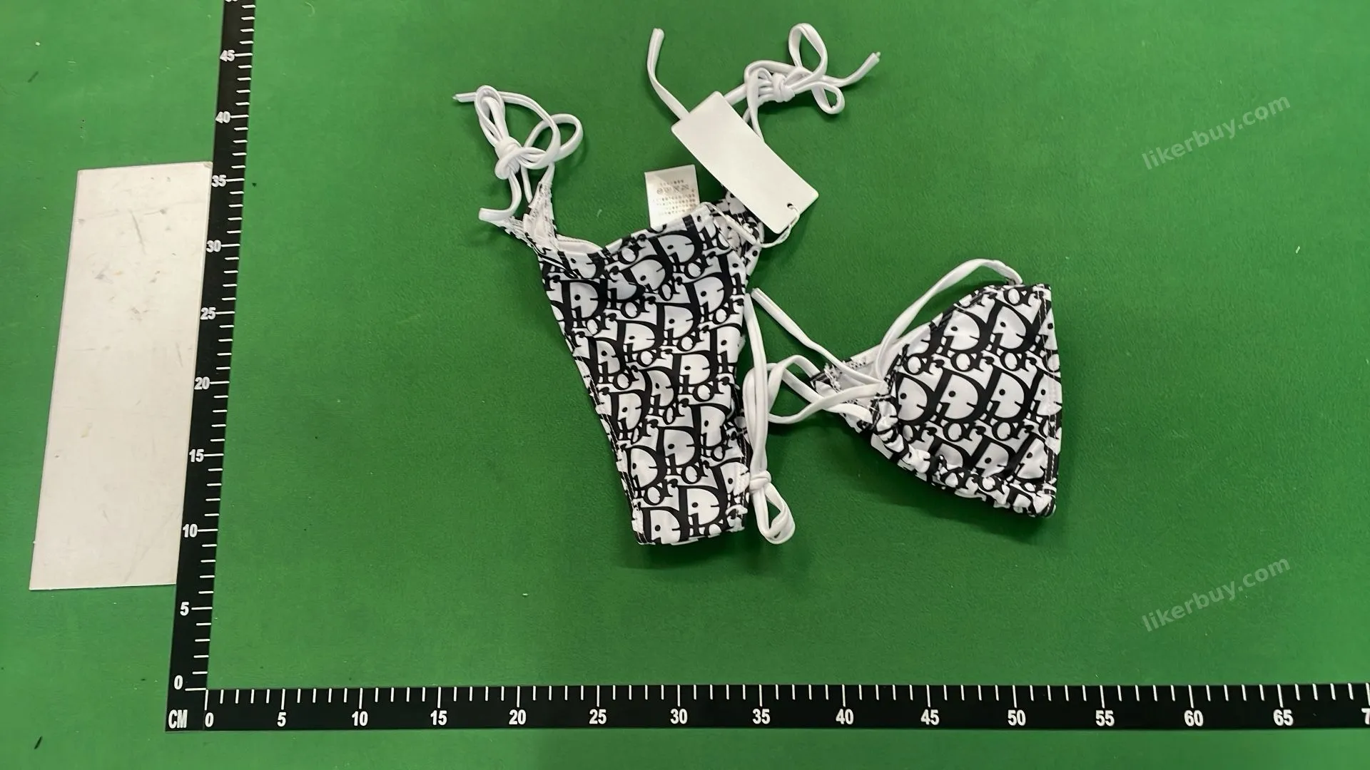 Christian Dior Star Print Two-Piece Swimsuit QC photo